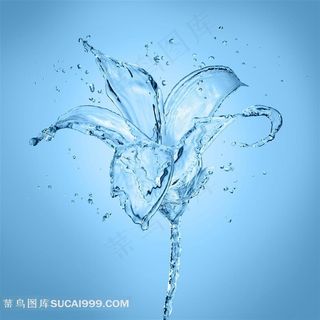 精美水花图片高清图片素材