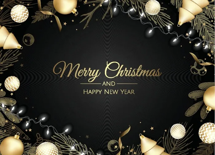 圣诞节圣诞树圣诞老人闪亮装饰电商促销折扣海报eps,ai矢量模版下载