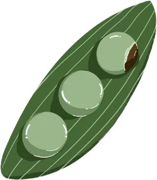 清明节海报设计插图卡通青团素材图片元素png透明背景