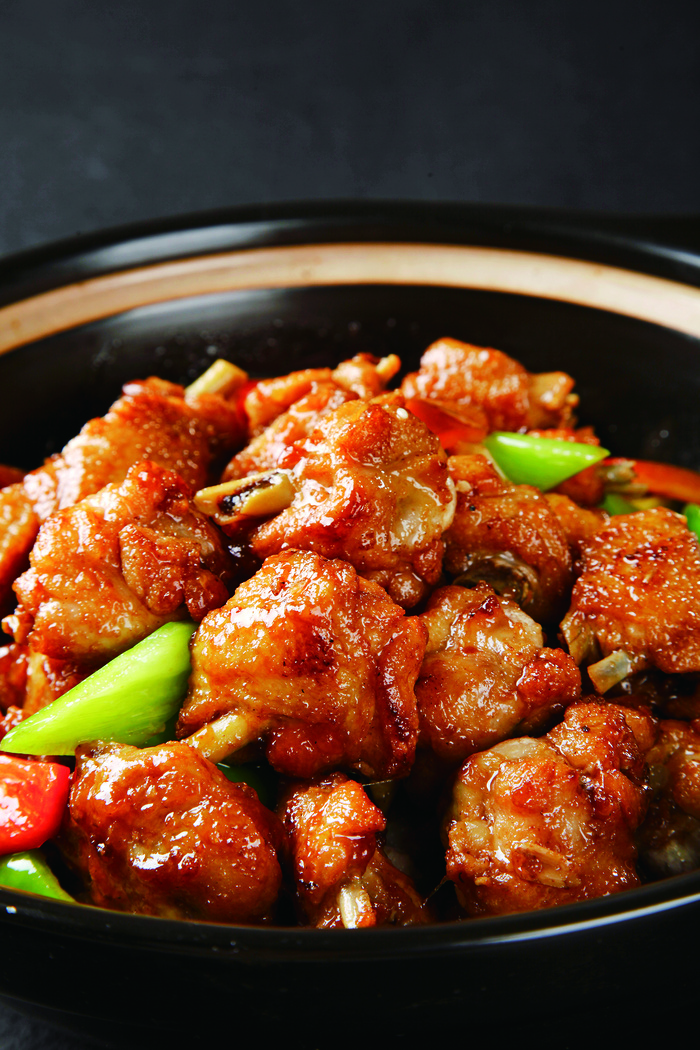 干锅美食焖锅湘菜麻辣香辣纸锅砂锅干捞鸡