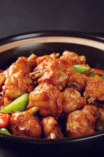 干锅美食焖锅湘菜麻辣香辣纸锅砂锅干捞鸡