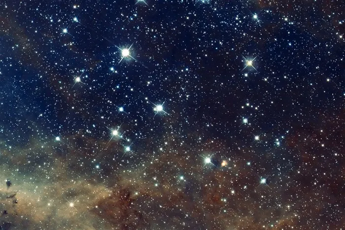 大气湛蓝色太阳系星空海报背景