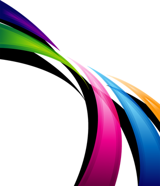 紫色蓝色线条科技kv主视觉