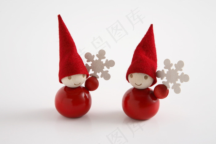 可爱圣诞雪人图片下载