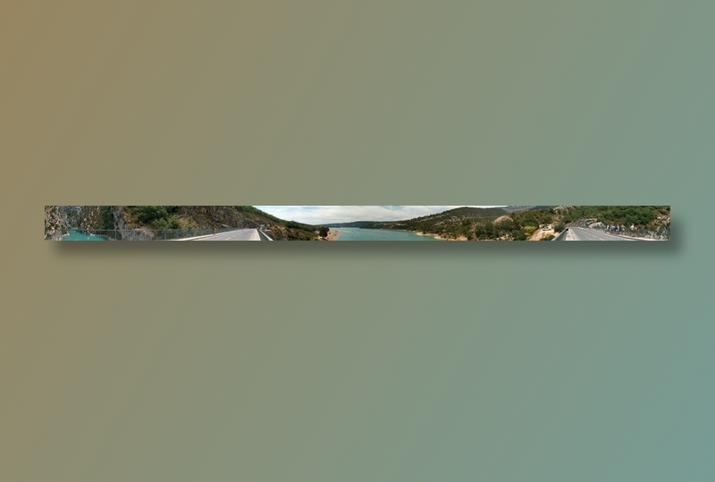 法国圣十字湖与韦尔东大峡谷