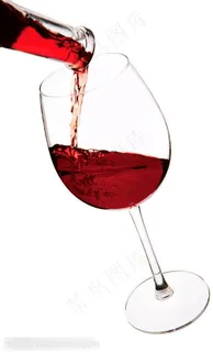 酒水饮料-倒入杯中的红酒 酒水饮料-倒入杯中的红酒