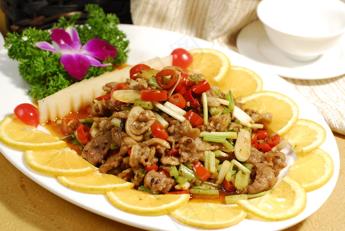 小炒鲜鸭片