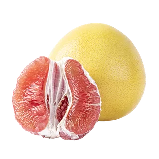 4红心柚jpg (1)水果超市商品白底图免抠实物摄影png格式图片透明底