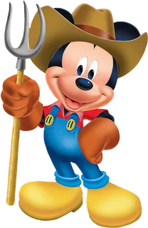 米老鼠农场卡通现代农业