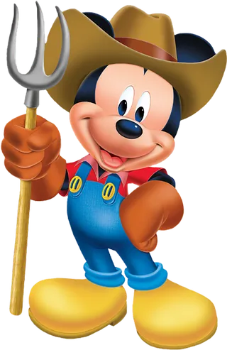 米老鼠农场卡通现代农业