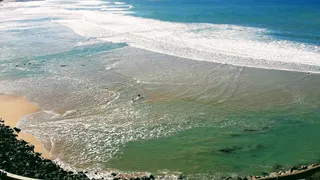 法国比亚里茨海滩图片