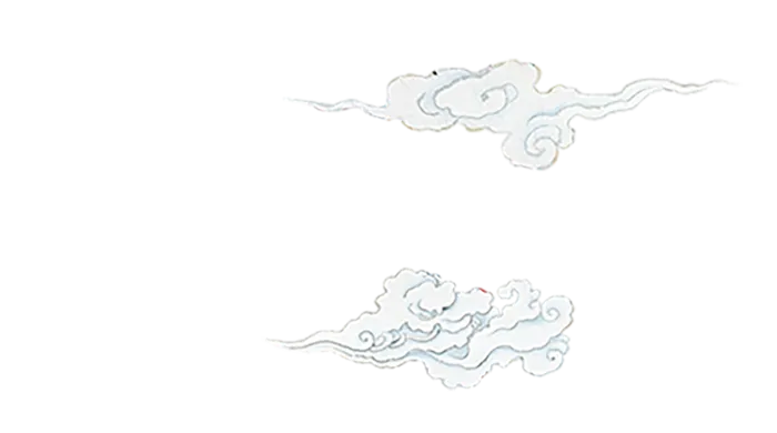 中国古风元素祥云