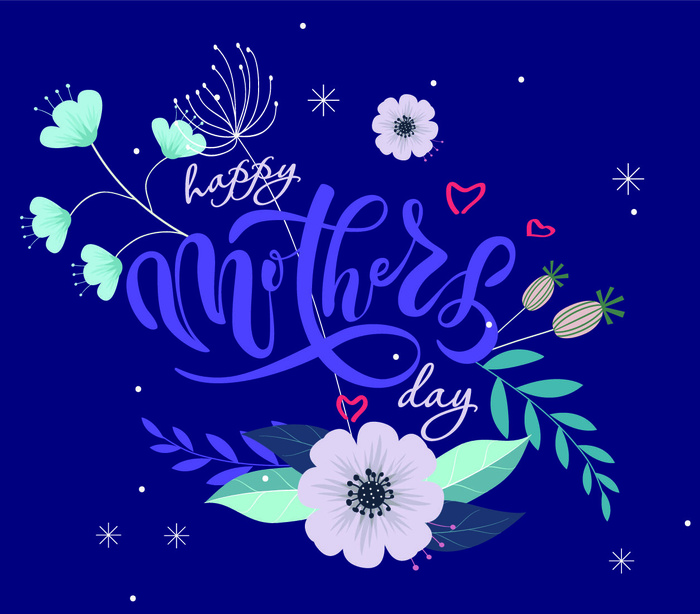 设计母亲节快乐节日素材