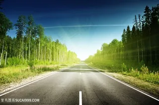 公路道路景色高清图