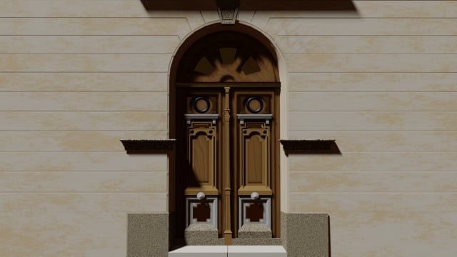 门, 建造, 绿色屏幕, 色键, 城市, 视觉特效, 魔法