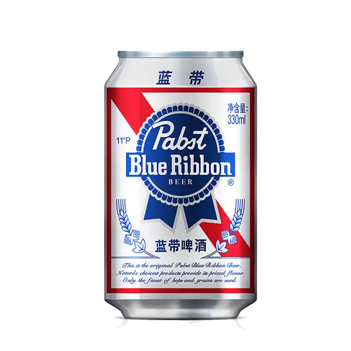 蓝带 (8)啤酒超市商品白底图免抠实物摄影png格式图片透明底