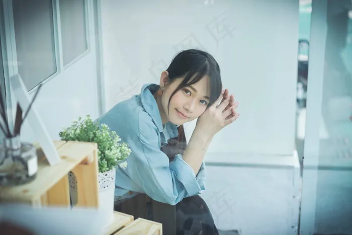 日系小清新写真美女图片