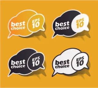 免抠促销标签设计