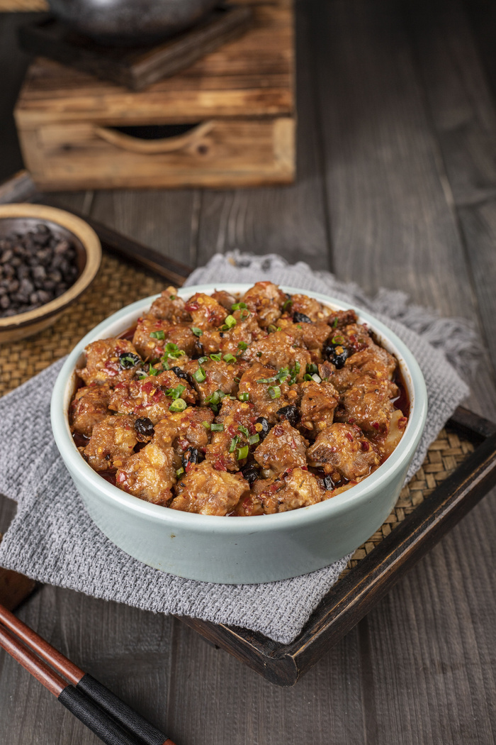 粉蒸肉美食摄影图片