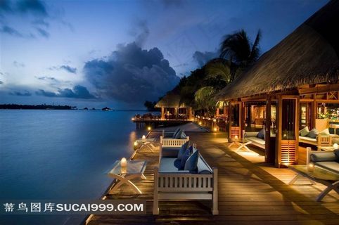 海景别墅高清摄影图片