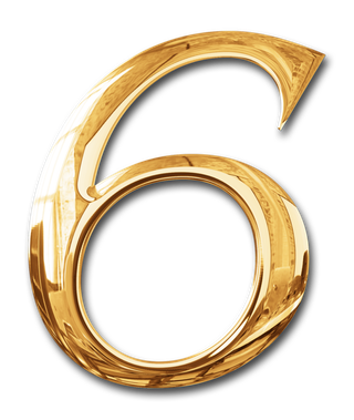 金属质感 PNG 烙金 数字