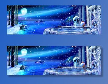 海底世界背景墙 