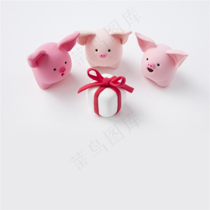 欢乐卡通小猪高清图片