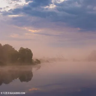 唯美的山水景观高清图片