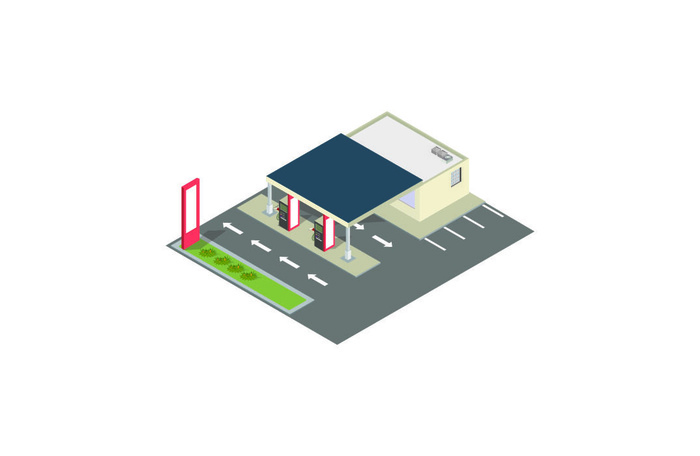 分析图素材图标集合景观建筑立面插画场景AI矢量图形设计eps,ai矢量模版下载