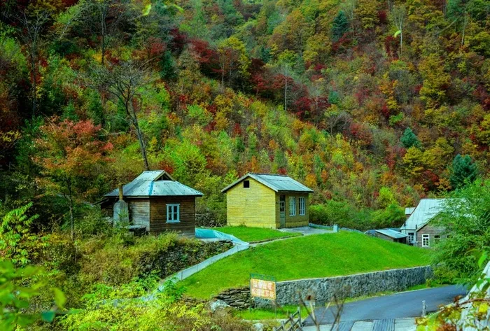吉林临江溪谷风景