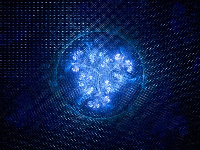 唯美蓝色质感背景素材