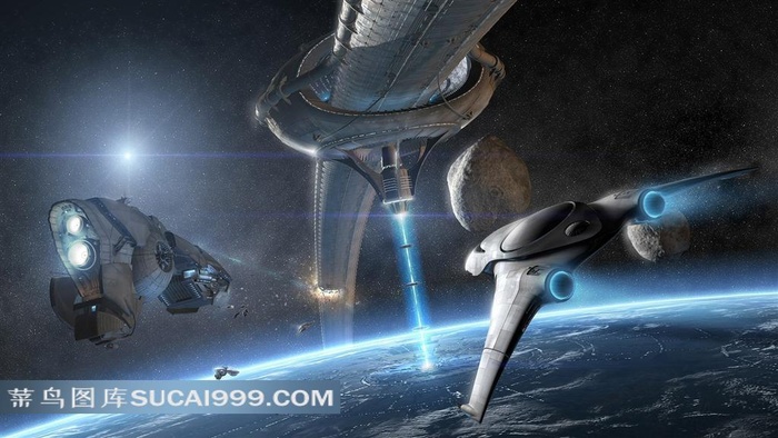 星球大战太空中的美丽景象