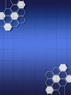 蓝色科技蜂窝背景