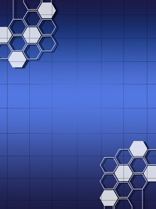 蓝色科技蜂窝背景