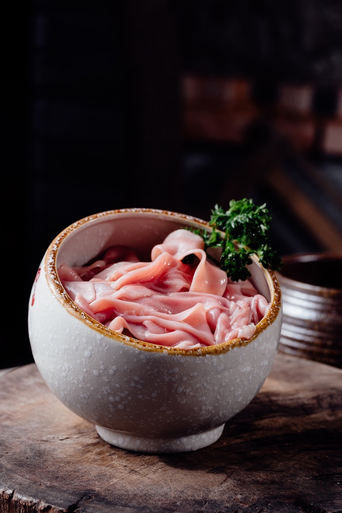 火锅菜品配菜鹅肠鸭肠鸡肠