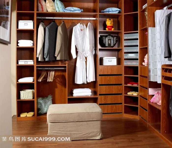 衣柜凳子摄影素材