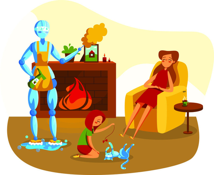 扁平化人物场景办公互联网等距ai矢量设计网页海报UI素材插画