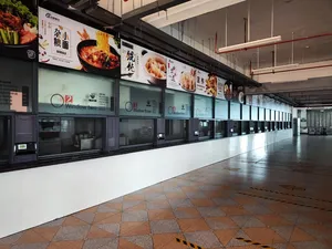 食堂窗口特写