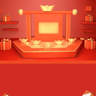 立体C4D场景电商首页主图直通车促销banner海报背景PSD素材