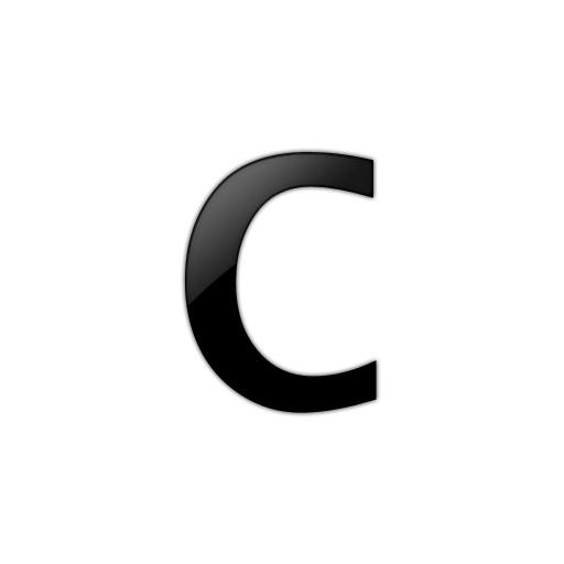 字母C PNG免抠(512x512)