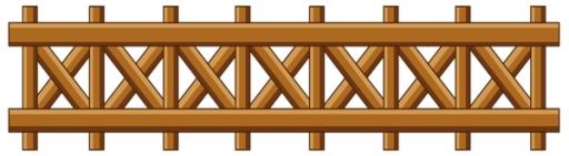 栅栏 PNG免抠(600x166)