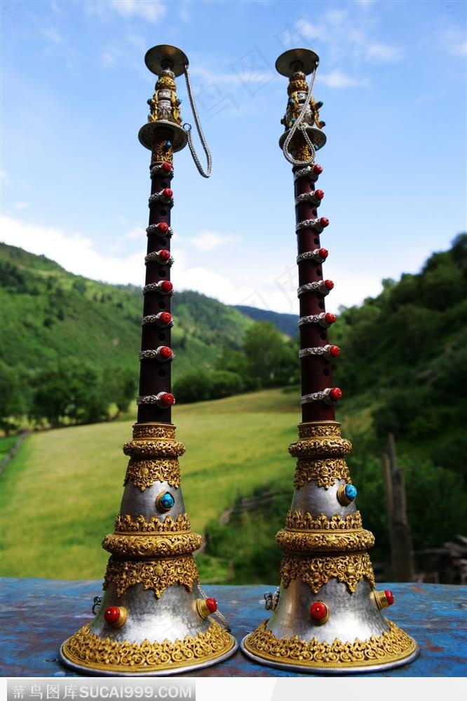 名族风情-喇叭号角