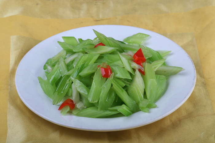 素炒西芹10元 (2)