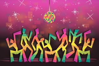 欢庆愚人节卡通背景图片