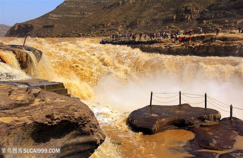 壶口瀑布唯美旅游景点