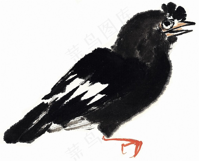画鸟工笔jpg素材
