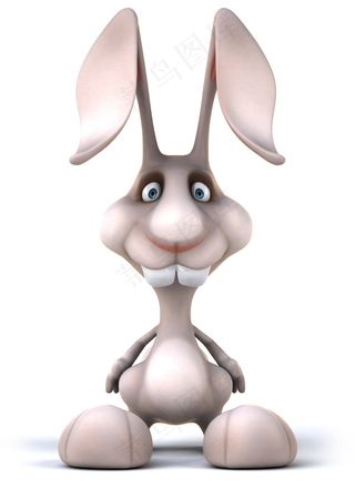 3D卡通兔子图片