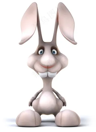 3D卡通兔子图片