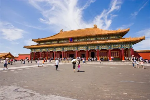 故宫太和殿中国古典建筑jpg素材