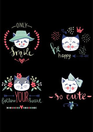 贵族小猫恋爱美式风格